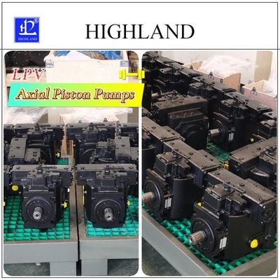 Bomba de pistão hidráulica Highland com estrutura de pistão axial de deslocamento variável