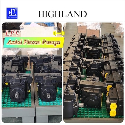 Bomba de pistão hidráulica Highland com estrutura de pistão axial de deslocamento variável