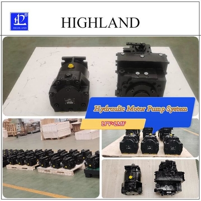 Controle de precisão das bombas de pistão axial de deslocamento variável hidráulico