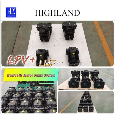 Manual e hidráulico de controlo variável de pistões axiais 90 ml/h LPV90 LMF90