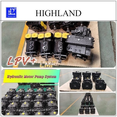 Manual e hidráulico de controlo variável de pistões axiais 90 ml/h LPV90 LMF90