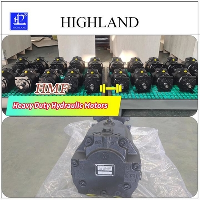 Motores hidráulicos de carga pesada HMF90 Casas de ferro fundido Fácil manutenção Torque elevado