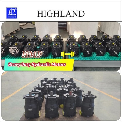 Série HMF Motores hidráulicos de trabalho pesado Casas de ferro fundido Torque elevado