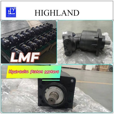 LMF30 Motor de pistão hidráulico com caixa de ferro fundido e certificado de patente