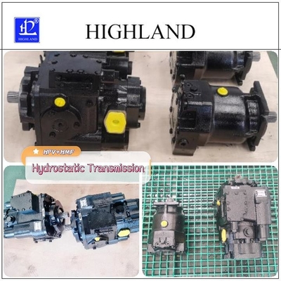 Bomba de motor hidráulico de potência contínua de 176 kW com deslocamento máximo de 130 ml/R