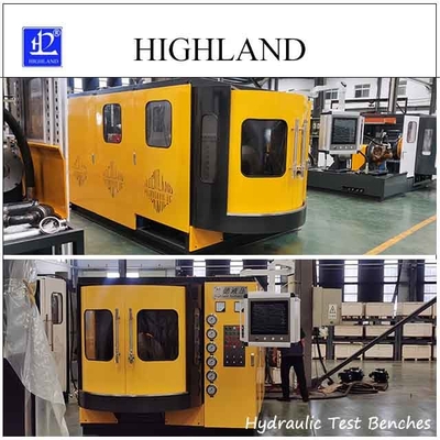 HIGHLAND Banco de ensaio hidráulico totalmente automático - taxa de fluxo de 500 l/min