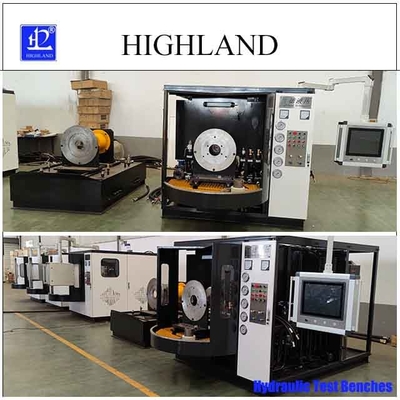 HIGHLAND Banco de ensaio hidráulico totalmente automático - taxa de fluxo de 500 l/min