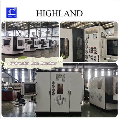Produto patenteado Bancos de ensaio hidráulicos com pressão de 42 Mpa e máquina de ensaio de potência de 200 kW