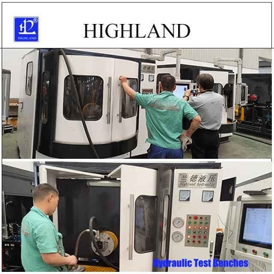 42 Mpa Pressão Bancos de ensaio hidráulicos Sistema de ensaio de equipamento hidráulico para escavadeiras Personalizavel