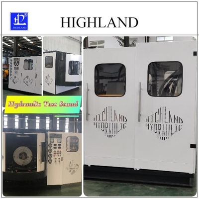 Máquina de ensaio hidráulica totalmente automática de personalização com taxa de fluxo de 450 L/min