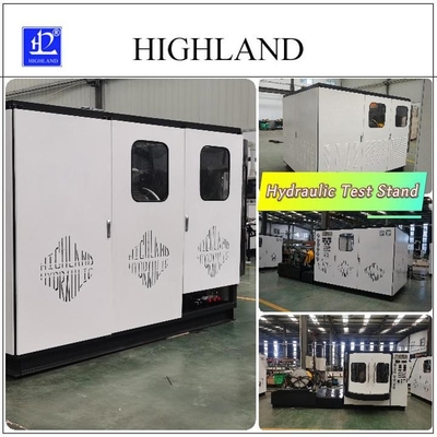 Máquina de ensaio hidráulica totalmente automática de personalização com taxa de fluxo de 450 L/min
