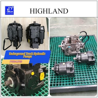 PV22 MV23 Subterrâneo camião bombas hidráulicas melhorou a eficiência