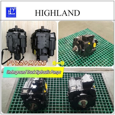 PV22 MV23 Subterrâneo camião bombas hidráulicas melhorou a eficiência