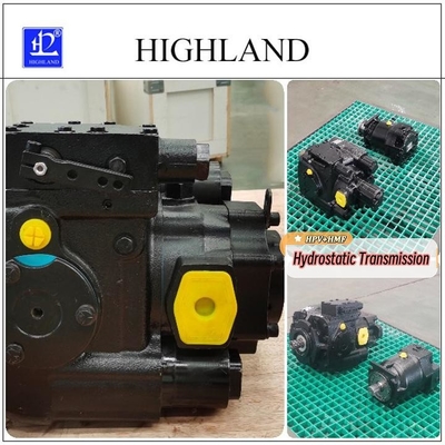 Sistema de transmissão hidráulica testado e totalmente personalizado com bomba de pistão axial