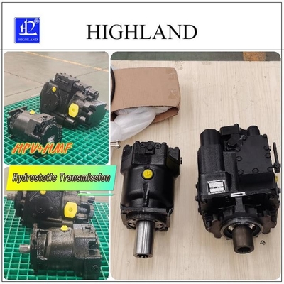 Sistema de transmissão hidráulica testado e totalmente personalizado com bomba de pistão axial