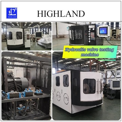 Máquina de ensaio de válvulas hidráulicas para aplicações industriais