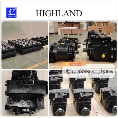 Motor de pistão hidráulico de configuração simples