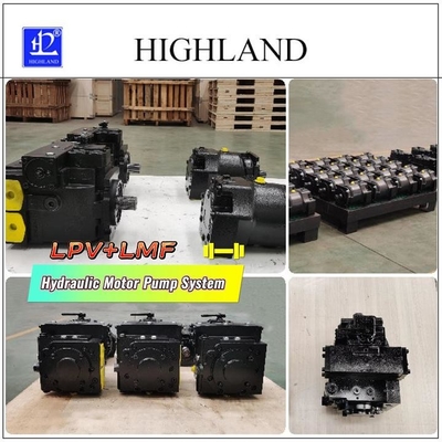 Motor de pistão hidráulico de configuração simples