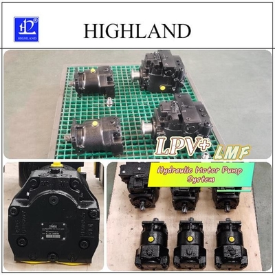 Motor de pistão hidráulico de configuração simples