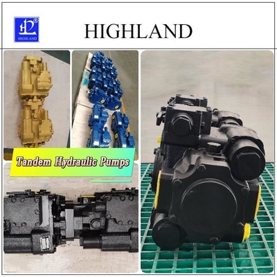 Design personalizado de bombas hidráulicas tándem de deslocamento variável para aplicações móveis