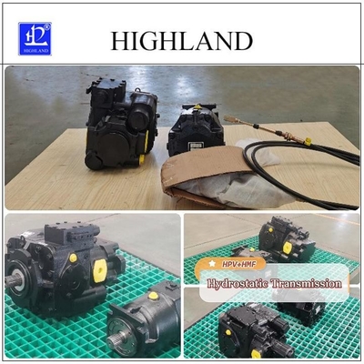 Sistema de bomba de motor hidráulico para componentes hidráulicos e carregamento manual