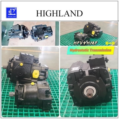 Sistema de bomba de motor hidráulico para componentes hidráulicos e carregamento manual