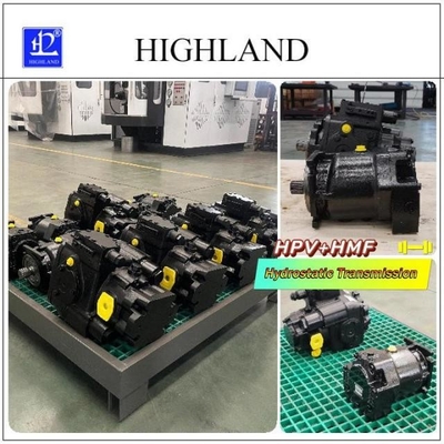 Bomba de carregamento manual de motor hidráulico com construção de ferro fundido