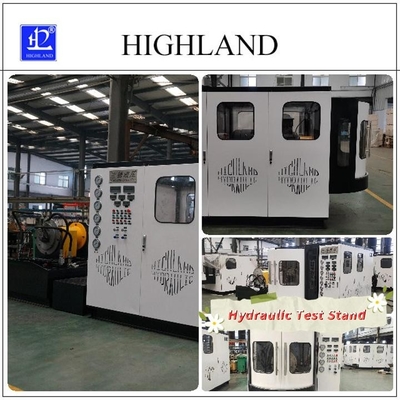 110 kW Testes de testes hidráulicos Dados completos de detecção para mina de carvão