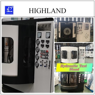 Dados completos de detecção dos bancos de ensaio hidráulicos locais HIGHLAND