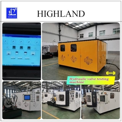 Máquina de ensaio de válvula hidráulica personalizada da mina de carvão HIGHLAND