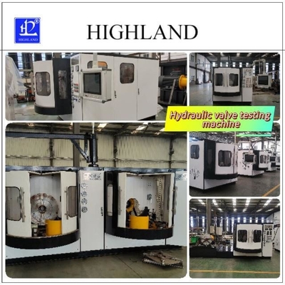 Máquina de ensaio de válvula hidráulica personalizada da mina de carvão HIGHLAND
