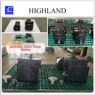 Bomba de carregamento manual de motor hidráulico Bomba de ferro fundido para aplicações de trabalho pesado