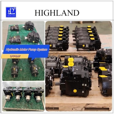 Bomba de carregamento manual de motor hidráulico Bomba de ferro fundido para aplicações de trabalho pesado