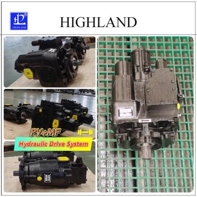 Recolhedora Sistema de acionamento hidráulico Controle hidráulico Bomba de pistão axial Automático