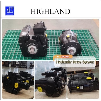 Recolhedora Sistema de acionamento hidráulico Controle hidráulico Bomba de pistão axial Automático