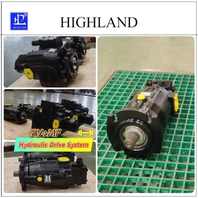 Bomba de pistão axial automática de ferro fundido para sistema de acionamento da colhedora