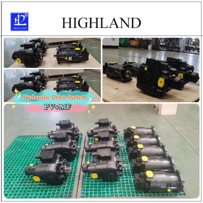 Sistema de accionamento hidráulico de bomba de pistão axial automática Venda mundial Componentes de caixa de madeira compensada