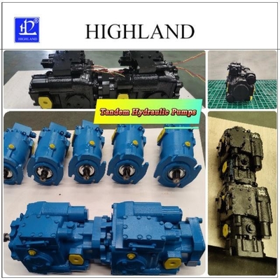 Desenho Swash Plate Tandem bombas hidráulicas para aplicações versáteis
