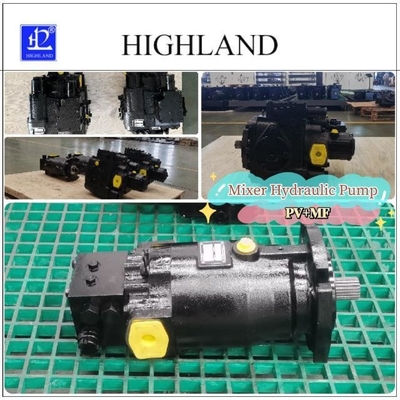 3200 rpm Velocidade misturador de cimento bomba de pistão hidráulica 35Mpa pressão nominal