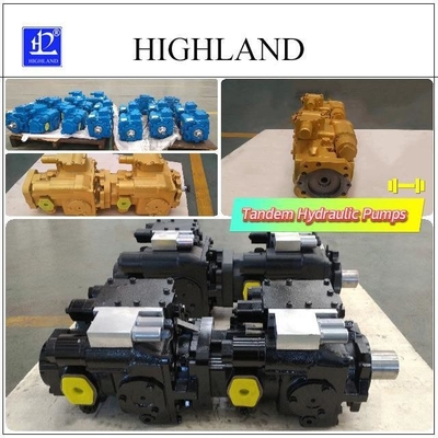Maximizar o desempenho de bombas hidráulicas em tandem para necessidades industriais