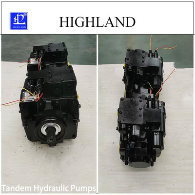 Integração perfeita de potência e precisão com bombas hidráulicas em tandem