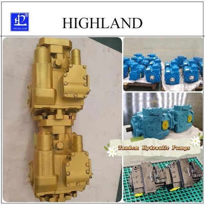 Bombas hidráulicas combinadas de potência e precisão para uso industrial