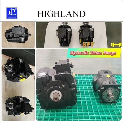 110cc/r Bomba de pistão hidráulica de carga manual para triturador móvel