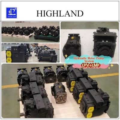 Bomba de precisão e sistema de bomba de motor hidráulico robusto para agricultura