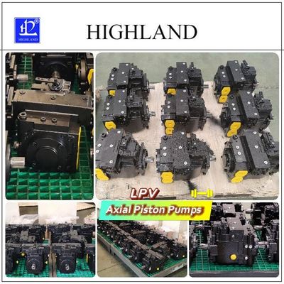 Bomba de pistão axial Highland HPV110-MA-L-23 110ml/r Deslocamento variável de alta eficiência para acionamento de colheitadeira