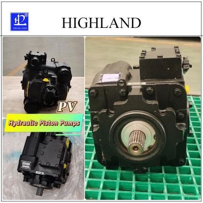 Bomba de pistão axial Highland HPV110-MA-R-23 110ml/r 42MPa de alta pressão para sistema hidráulico de colheitadeira agrícola